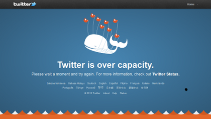 Twitter Fail Whale