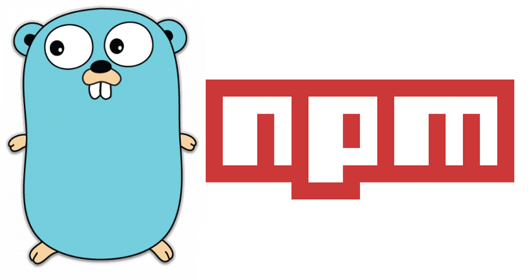 npm and Go