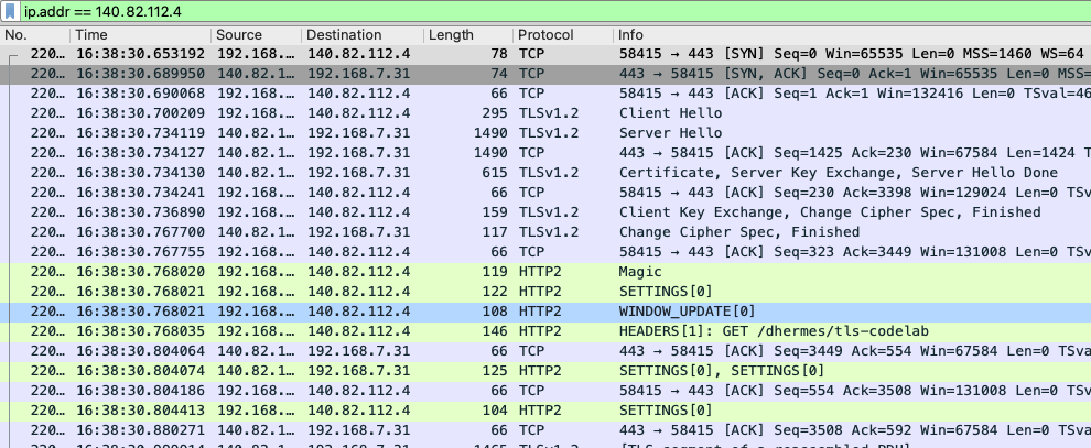 Wireshark Chatty